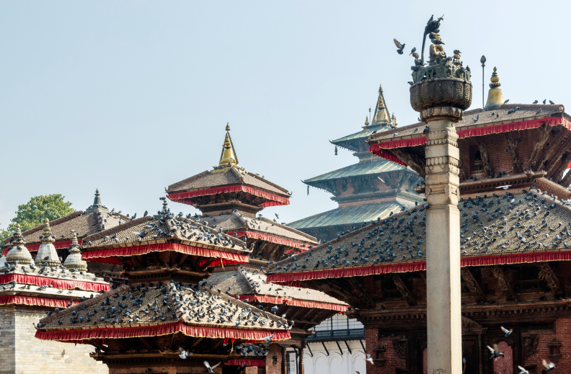 Kathmandu Durbar Square temple complex, Nepal.